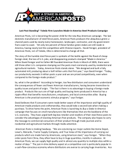 Post Standing? - American Posts