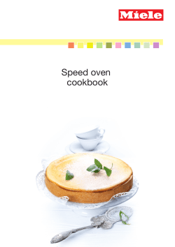 Speed oven cookbook