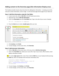Handout - Courses Server - Durham Technical Community College