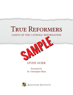 Study Guide - Lighthouse Catholic Media