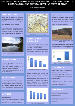 the effect of water pollution on the emotional