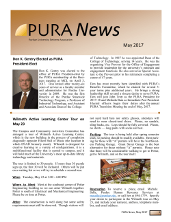 Newsletter - Purdue University