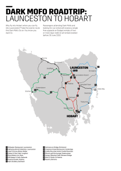 dark mofo roadtrip: launceston to hobart