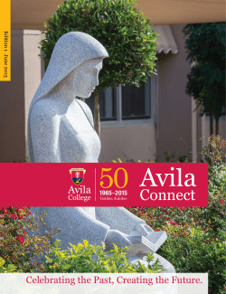 Avila Connect Edition 1 June 2015