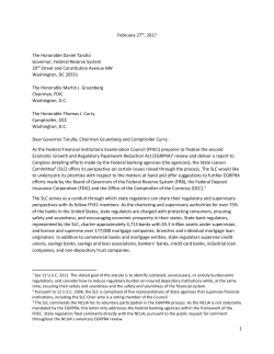 here - Conference of State Bank Supervisors