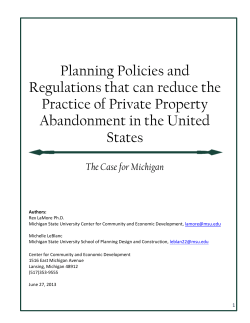 Private Property Abandonment _Full Report_6-25