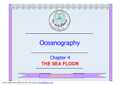 Chapter three: Plate Tectonics