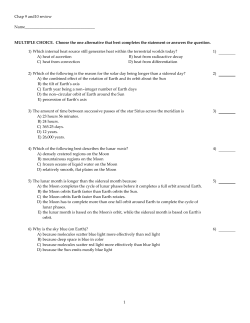 Chap 9 and10 review