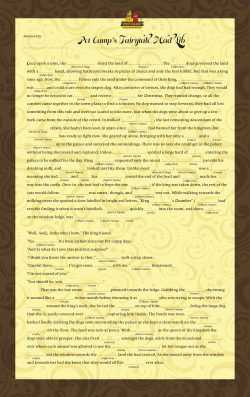 our fairy tale mad-lib