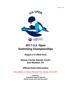 2017 US Open Swimming Championships