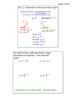 Notes 3-1 - Old Saybrook Public Schools
