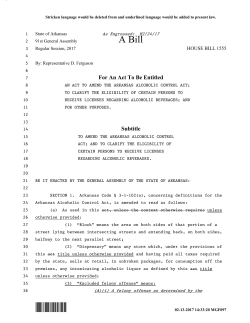 HB1555 - Arkansas General Assembly