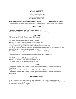 Online CV Salmon 2010