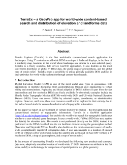 paper - Space Informatics Lab (SIL - Univ. of Cincinnati)