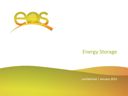 Eos Energy Storage