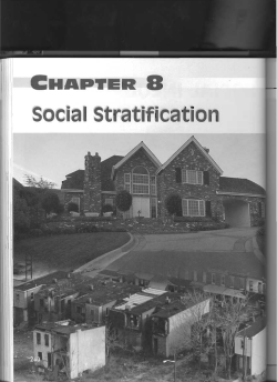 Social Stratification