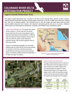 Laguna Grande Restoration Area