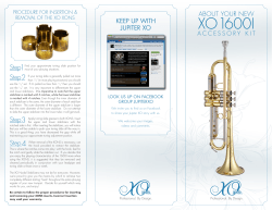 JUPITER XO ACC ES S O RY K I T