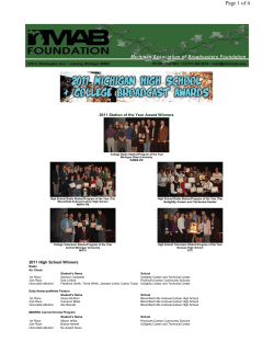 Page 1 of 4 - Michigan Association of Broadcasters