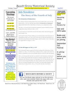 Logo here - City of Beech Grove