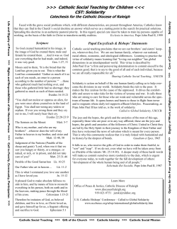 CST Solidarity - For Children