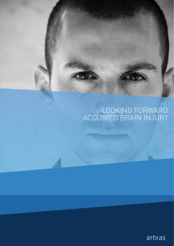 looking forward acquired brain injury