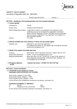 safety data sheet - Merck Performance Materials
