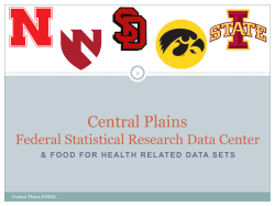 Central Plains Research Data Center