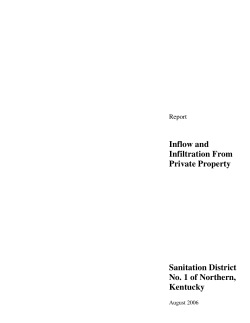 Sanitation District No. 1, Northern Kentucky