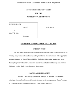 Complet Phillips complaint