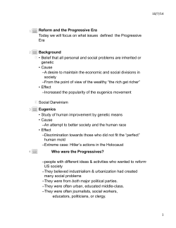 Unit 3 Progressive Era