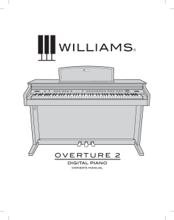 overture 2 - Williams Pianos