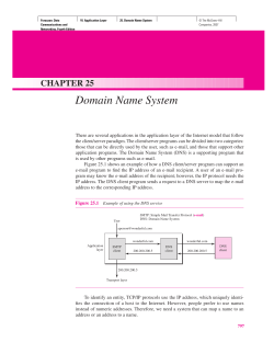Domain Name System - McGraw Hill Higher Education