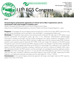 P317 Second degree polynomial approach of retinal nerve fiber