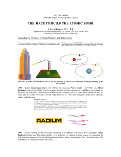 The Race To Build The Atomic Bomb