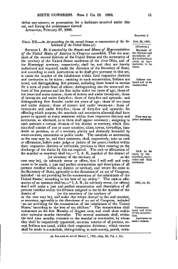 SIXTH CONGRESS. SEas.1. Ca. 12. 1800. 11 defeat any seizure, or