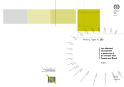 an overview from Canada and Brazil