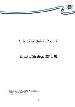 Equality Strategy 2012-2016 [pdf 202kb]