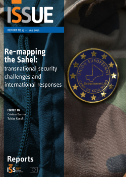 Re-mapping the Sahel - EUISS