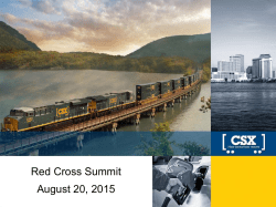CSX, How Tomorrow Moves