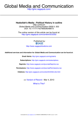Global Media and Communication