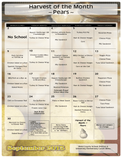 Pears - Greeley Schools