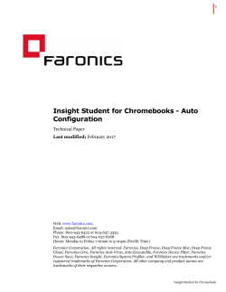 Insight Student for Chromebooks - Auto