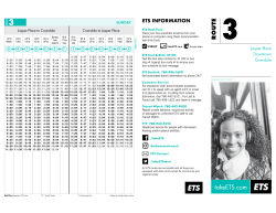 Route 3 - City of Edmonton