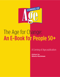 The Age For Change