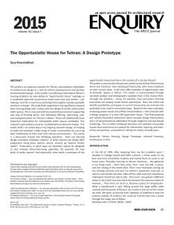 Print this article - Enquiry: The ARCC Journal of Architectural