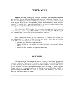 Instruo, the Latin synonym for creation exudes our commitment to