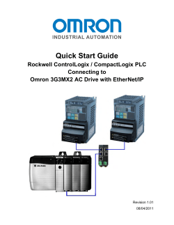 AB ControlLogix to Hitachi Quick Start Guide
