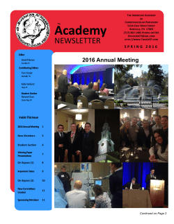 - The American Academy of Cardiovascular Perfusion