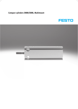 Compact cylinders DMM/EMM, Multimount